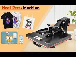 Seeutek Heat Press Machine 15x15 Inch Industrial Digital Heat Transfer Printing Machine Youtube