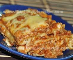 No Bake Beef Lasagna Beef Lasagna Pancit Recipe Baked Lasagna