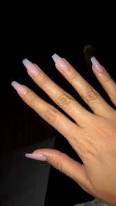Blackacrylicnails Pink Acrylic Nails Best Acrylic Nails Perfect Nails
