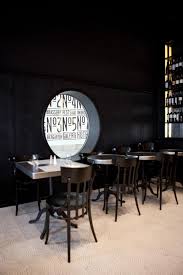 An Artful Black And White Restaurant White Restaurant Design Restaurant Design