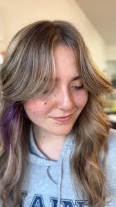 Peek-a-boo purple + highlights 💜 , #purplehair #amethystpurple  #joicocolorintensity #stevienicks #sheltonct #fairfieldcountysalons