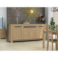 Bibliotheque d angle collection manhattan meubles minet. Enfilade 4 Portes Malaga Plateau Dessus Ceramique