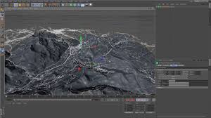 Openstreetmap On Dem Earth In Theflow C4d Resources Cinema 4d Plugins Cinema 4d Cinema 4d Tutorial