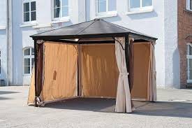 Pavillon Lodge Aluminium Mit Seitenteilen Pavillon Batavia Gartenmobel Onlineshop Fur Hochwertige Gartenmobe Pavillon Gartenmobel Pavillion