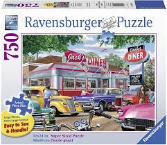4.3 out of 5 stars, based on 6 reviews 6 ratings current price $13.00 $ 13. Ravensburger Meet You At Jack S 19938 750 Piece Large Pieces Jigsaw Puzzle For Adults Every Piece Is Unique Softclick Technology Means Pieces Fit Together Perfectly Amazon Ca Everything Else