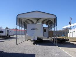 Carport Regular Roof 18w X 36l X 12h 2 Panels 1 Gable