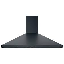 Ge 36 In Convertible Wall Mount Range Hood With Light In Black Slate Fingerprint Resistant Jvw5361fjds The Home Depot Wall Mount Range Hood Chimney Range Hood Range Hood