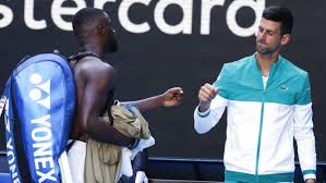 Friday, february 12, 2021 atp , serbia , tennis tennis fans all over the world would have heard of novak djokovic as he ranked as world no. Australian Open 2021 Novak Djokovic Struggles Past Francis Tiafoe In Second Round Tennis News India Tv