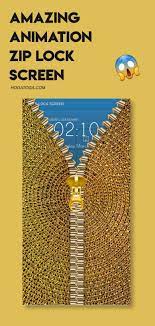 Amazing Animation Gold Zip Lock Screen App For All Android Smartphones Cool Lock Screen Wallpaper Lock Screen Wallpaper Iphone Lock Screen Wallpaper Android