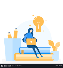 Best Free Online Learning Concept Illustration Download In Png Vector Format Illustration Illustration Character Design Learning Design