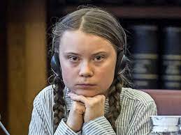 Гре́та тинтин элеонора э́рнман ту́нберг (швед. Nichtwahlerin Greta Ruft Europaer Zum Wahlen Auf