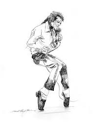 Artwork Black And White Michael Jackson Dance Drawing Michael Jackson King Of Pop By David Lloyd Glover Michael Jackson Drawings Michael Jackson Cartoon Michael Jackson Art
