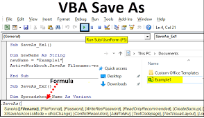 Excel vba beginner tutorialfor ad free training and certificates please join learnit anytime: Vba Save As Examples To Save Excel File Using Vba Save As Function