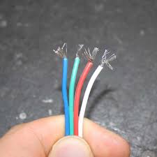 One side with wire rgb led strip connectors connection. Led Troubleshooting Wire And Wiring Issues