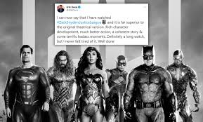 Justice league from director zack snyder is due for release next week and now it has been revealed how uk fans will be able to watch the movie on release day, including the seventh hidden chapter. First Reactions Of Zack Snyder S Justice League Are Out Here S What Critics Are Saying Entertainment