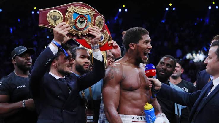 Image result for anthony joshua"