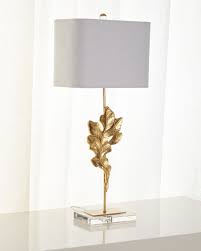 Check spelling or type a new query. Couture Lamps Gold Oak Leaf Table Lamp