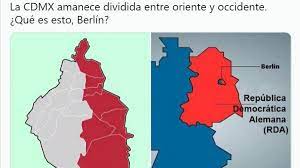 The best memes from instagram, facebook, vine, and twitter about cdmx. Tras Elecciones 2021 La Cdmx Se Divide Y La Comparan Con Alemania Memes