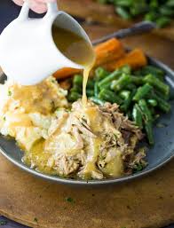 This is a surefire pulled pork recipe.easy, delicious, and in a crockpot! Crock Pot Pork Roast And Gravy The Cozy Cook