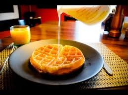 Don T Tell My Mom But I Found A Way To Modify Bisquick Waffle Mix In A Way That Actually Tastes Bett Homemade Waffles Waffle Maker Recipes Waffle Iron Recipes