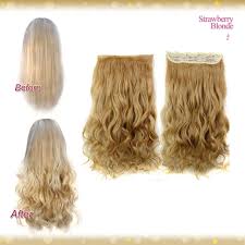 Strawberry blonde hair extensions blonde hair clip in hair. Wiwigs Half Head 1 Piece Clip In Curly Strawberry Blonde Hair Extensions Uk