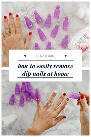 If you have any added length from the dip powder, take your nail clippers and cut off the extension. Removing Dip Nails At Home Without Damaging Your Nail Dipnails Diymanicure Manicure Dippingpowder Revel Nail Dip Powder Dip Nails Take Off Acrylic Nails