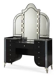 Hollywood Swank Vanity With Mirror In 2020 Hollywood Swank Bedroom Vanity Aico Hollywood Swank
