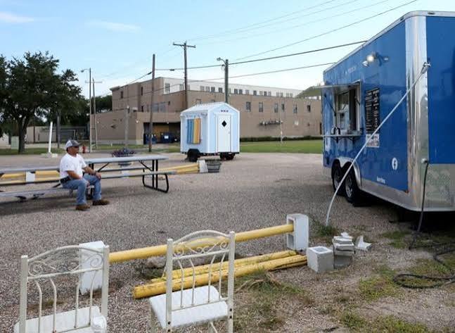 Texas City Food Truck Park — Food court food truck in Texas City, Texas