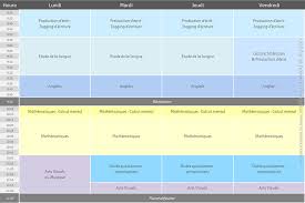 Il a un emploi du temps de ministre celui là ! Des Exemples D Emploi Du Temps Sur 4 Jours 2018 2019 La Taniere De Kyban