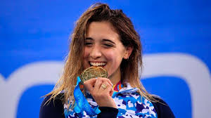 And finally it was the turn of delfina pignatiello at the tokyo olympics. Delfina Pignatiello Brillo En Los 800 Metros Libres Y Se Quedo Con Otra Medalla De Oro Superdeportivo Com Ar