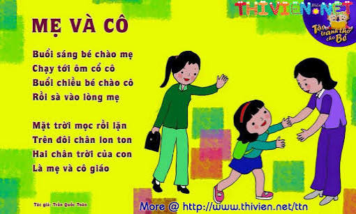 SƯU TẦM MỘT SỐ BÀI THƠ HAY, Ý NGHĨA CHO TRẺ 4-5 TUỔI