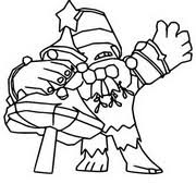 Je bent een personage uit een van de categorieën: Kleurplaten Brawlidays Morning Kids