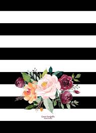 Black And White Stripes With Flowers Background Gender Neutral Baby Shower Invitation Black And White Stripe Etsy Black And White Background Gender Neutral Baby Shower Invitations Fall Baby Shower Invites