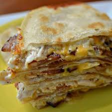 Top a tortilla with cheese (and whatever else you've got), then fold it in half and cook until the tortilla is crispy and the cheese is melty. Easy Chicken Quesadillas With Bacon And Ranch