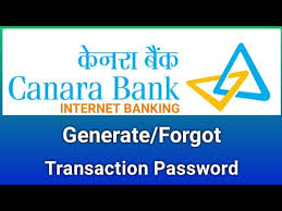 How To Generate Canara Bank Internet Banking Transaction Password Canara Bank Net Banking Youtube
