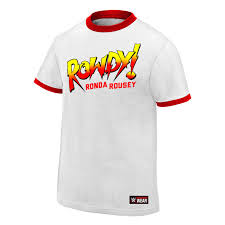 Ronda Rousey Rowdy Ronda Rousey Authentic T Shirt Wwe Us