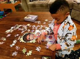 Who has a smartphone, laptop, or desktop computer? Puzzle Huddle Chill Heatherche Our New 100 Piece Puzzle For The Big Kids In Your Family Puzzlehuddle 100 Piece Puzzles Big Kids Kids