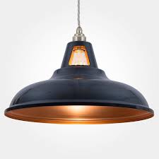 Coolicon Industrial Pendant Light Supersized Dark Grey Copper Pendant Lights Uk Industrial Pendant Lights Uk Vintage Industrial Lighting