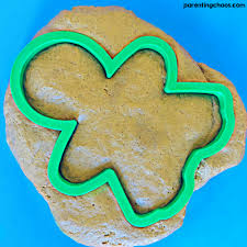 5 min quiz while most of us tend to th. No Cook Gingerbread Playdough Recipe Parenting Chaos