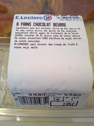 Pains Chocolat Beurre X 8 Leclerc 8 Pains