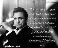 And you've got to make them think that you're one of them sitting out there with them too. Johnny Cash Quotes Quotes Heart