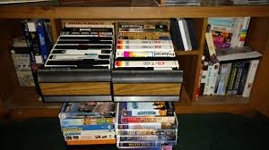How many vhs tapes can you store in a case? I See Your Wood Grain Vhs Storage Drawer And Raise You One Full Of Vhs Cassettes Nostalgia