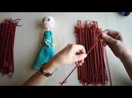 Amigurumi Bukle Sac Yapimi How To Make Curly Hair For Dolls Youtube Sac Bukle Amigurumi