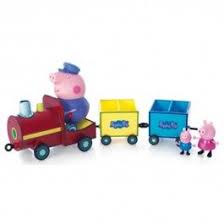 Figurine Peppa Pig Le Train De Papy Pig Peppa Pig Peluche Peppa Pig Jouet Enfant