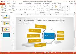 3d organizational chart for powerpoint jpg fppt