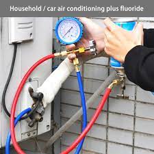 R22 R134A R410 R600 Refrigerant Household Car Air Conditioning Fluoride  Adding Tool Kit Freon Common Cool Gas Meter|Air-conditioning Installation|  - AliExpress