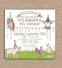 Party Animals Farm Petting Zoo Birthday Invitation By Paperandpomp Petting Zoo Birthday Petting Zoo Birthday Invitations Barnyard Birthday Party
