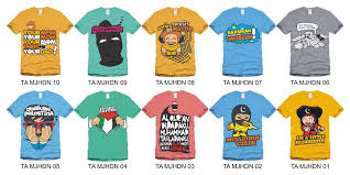 Untuk jaman sekarang rancangan pakaian sudah mempunyai beragam jenis variasinya mulai dari rancangan baju dengan motif gambar, logo dan masih banyak lagi. Info Modis 24 Gambar Kaos Anak Muda Keren