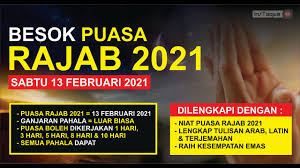 Berikut adalah bacaan niat puasa bulan rajab bahasa arab, latin dan terjemahannya. Bacaan Niat Puasa Rajab 13 Februari 2021 Dapatkan Ganjaran Pahala Luar Biasa Bagi Umat Islam Ringtimes Bali