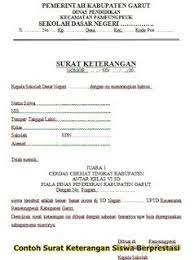 Contoh Surat Keterangan Siswa Berprestasi Terbaru Format Doc Sekolah Dasar Sekolah Surat